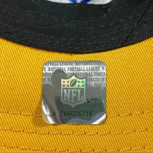 Pittsburgh SteelersĀ NFLāMiller Lite StrapBack Dad Hat - Picture 5 of 5